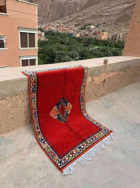 Handwoven Medium Taznakht Wool Rug