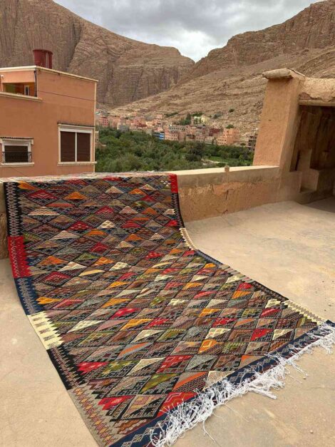 Handwoven Kharita Ouaghrda Rug