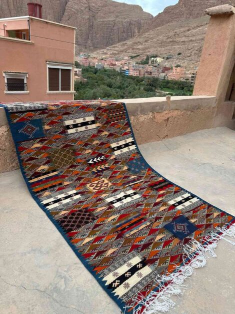 Handwoven Kharita Ouaghrda Rug
